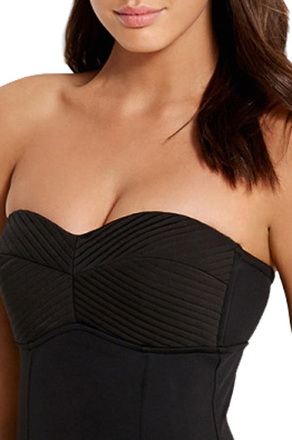 SEAFOLLY QUILTED BANDEAU ONE PIECE