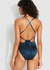 SHINE ON FRILL FRONT ONE PIECE